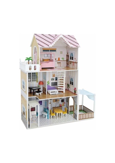 Vardem 3 Katlı 15 Parça Aksesuarlı Ev Seti, 120 X 104 X 36,4 Cm Büyük Oyun Evi, Mobilyalı Ve Aksesuarlı Çocuk Evcilik Oyuncak Seti, Bebek Evi Ve Rol Yapma Oyuncağı Tx1195 Abanoz - Beyaz Vardem 3 Katlı 15 Parça Aksesuarlı Ev Seti, 120 X 104 X 36,4 Cm Büyük Oyun Evi, Mobilyalı Ve Aksesuarlı Çocuk Evcilik Oyuncak Seti, Bebek Evi Ve Rol Yapma Oyuncağı Tx1195 Abanoz - Beyaz