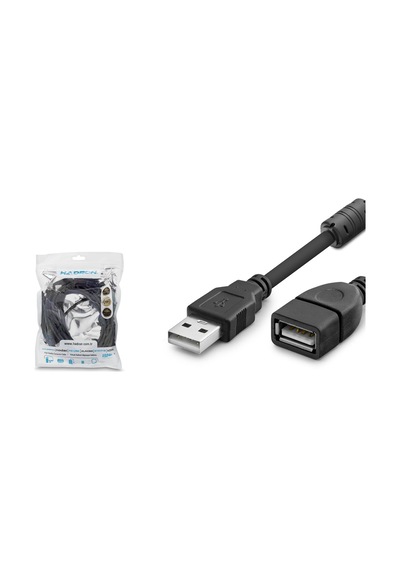 HDX7542 KABLO USB M/F 3M SİYAH
