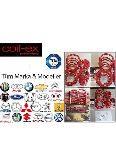 Bmw F10 2011-2016 5.Seri Coil-Ex 4.5Cm Helezon Spor Yay
