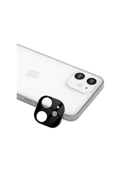 Apple Uyumlu iPhone 12 Mini 3D Full Kaplama Tempered Cam Kamera Lens Koruyucu