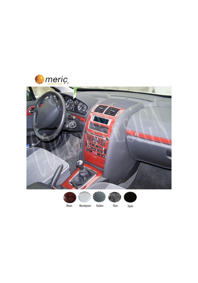 Meriç® Peugeot 407 Ön Torpido Kaplama 11 Parça 2005-2010 (530157093)