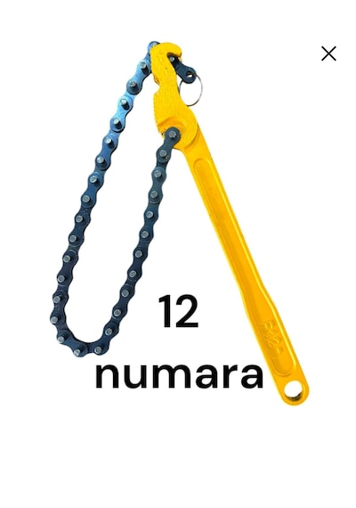 Zincirli Yağ Filtre Anahtarı 12"