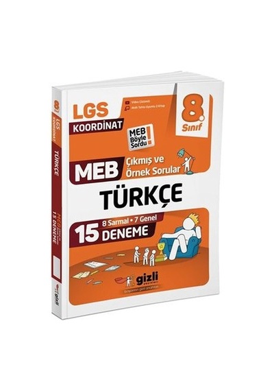 Gizli Yayınları 2026 8. Sınıf Lgs Türkçe Meb Çıkmış Ve Örnek Sorular 15 Li Deneme - Meb Böyle Sordu