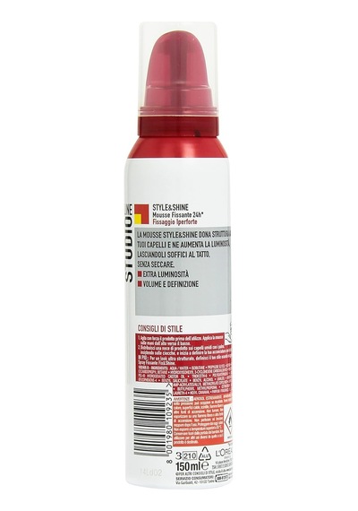 L'oreal Paris Studio Line Style&shine Forte Saç Köpük, 200 Ml