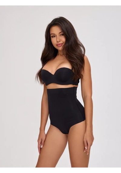 Private Model Iz Yapmaz Toparlayıcı Rahat Lazer Kesim Slip Külot Siyah Renk Siyah