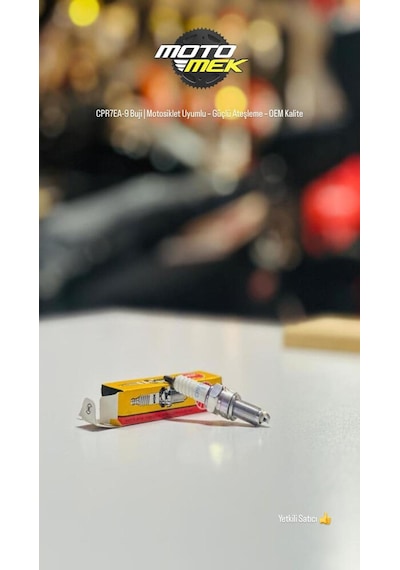 Suzukı Address 110 Cpr7ea-9 Buji Motosiklet Uyumlu Güçlü Ateşleme Oem Kalite