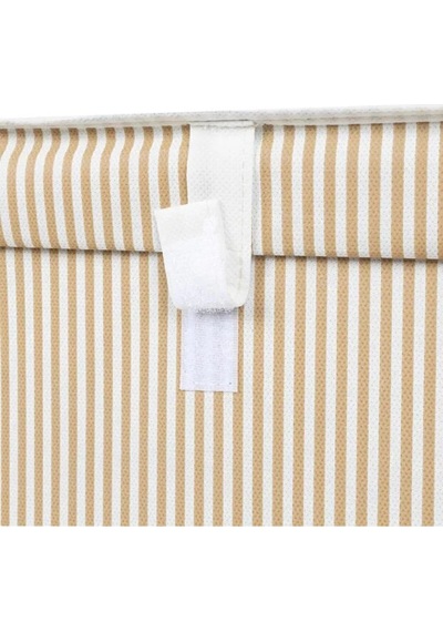 Alas Kahverengi Çok Amaçlı Kapaklı Kutu Saklama Kutusu Mini Boy Tela 40x30x26 Cm