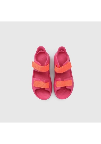 Superfit Pembe Kız Çocuk Düz Sandalet Fuşya