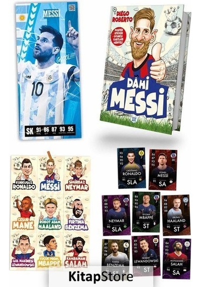 Dahi Messi - Efsane Futbolcular - Diego Roberto - Dokuz Yayınları