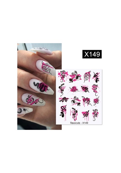 Su Transferli Nail Art Sticker X149 55344-4