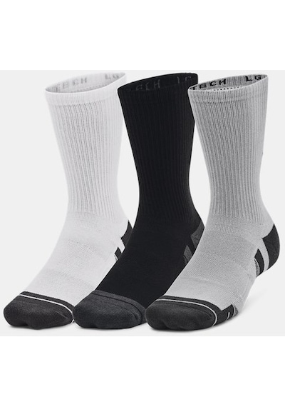 Under Armour Unisex UA Performance Tech 3’lü Paket Crew Çorap 1379512-011 Gri