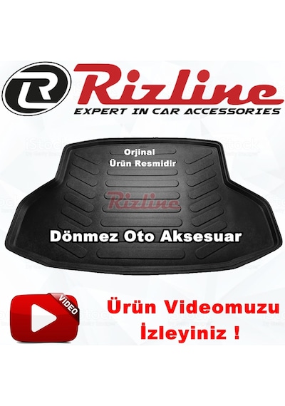 Honda Civic 3D Bagaj Havuzu Siyah Sedan 2016-2020 Arası Rizline N11.3828
