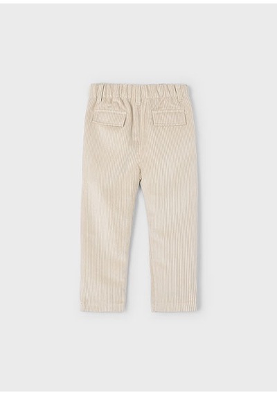 Mayoral Krem Erkek Çocuk Kadife Jogger Pantolon 4568 Çok Renkli