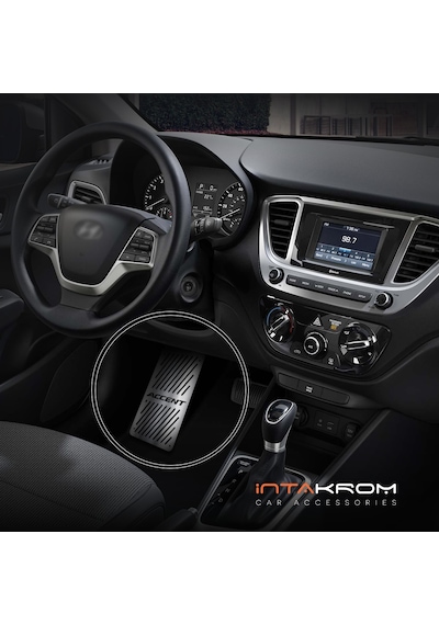 intakrom Hyundai Accent Blue Krom Ayak Dinlendirme Pedalı - 2011 - 2019
