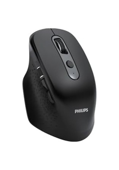 Spk7818 3200 Dpı 8 Tuşlu Dual Mod Bluetooth Ve 2.4g Kablosuz Ergonomik Sessiz Mouse Siyah