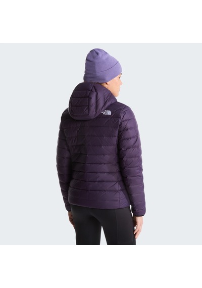 The North Face W Classic Down Hooded Kadın Mont-34574 Mor