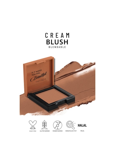 2 Adet Pastel Cream Blush No:45 Sunlit Diğer