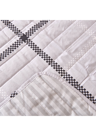 Soft Kamer Çift Kişilik Yatak Örtüsü - Gri - 200x230 Cm Renkli