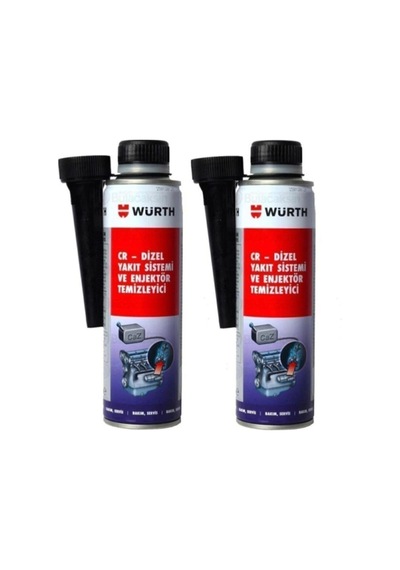 Cr-dizel Yakıt Sistemi Ve Enjektör Temizleyici 300 Ml X 2 Adet