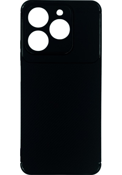 Nettech Realme C61 Uyumlu Focus Seri Arka Koruma Kılıf - Siyah Siyah
