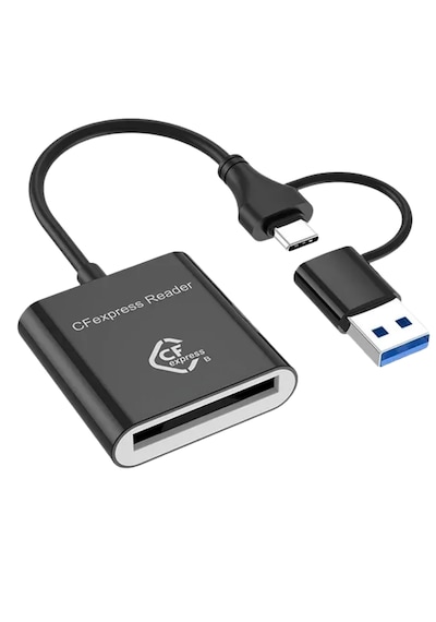 Alfais 6084 Cfexpress Type B Kart Okuyucu Usb 3.2 Gen2 10gbps Type C Çevirici Adaptör Dönüştürücü