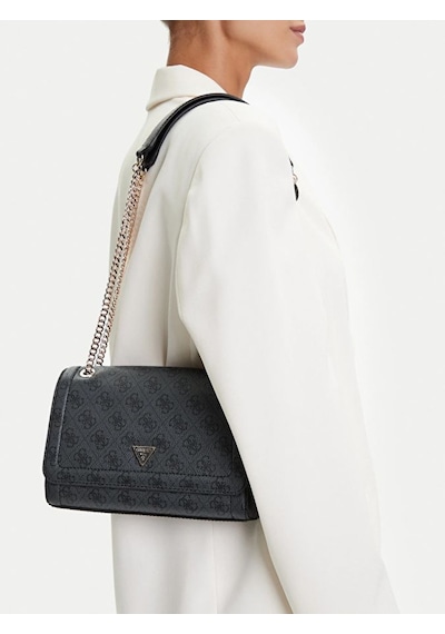 Guess Anadela Kadın Omuz Çantası Hwbg9672210 Antrasit