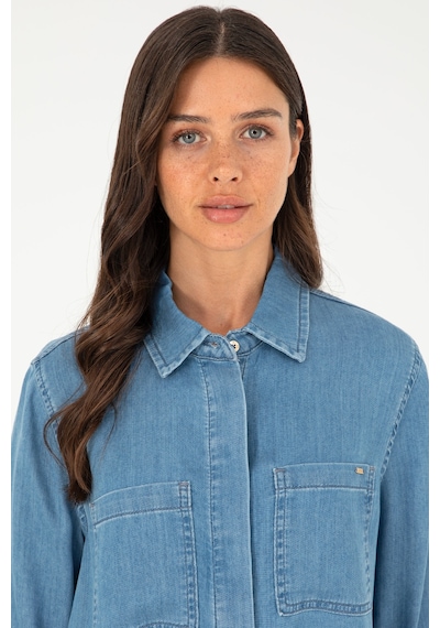 U.s. Polo Assn. Kadın Açık Mavi Elbise Jean 50288955-dn0021 Lıght Blue