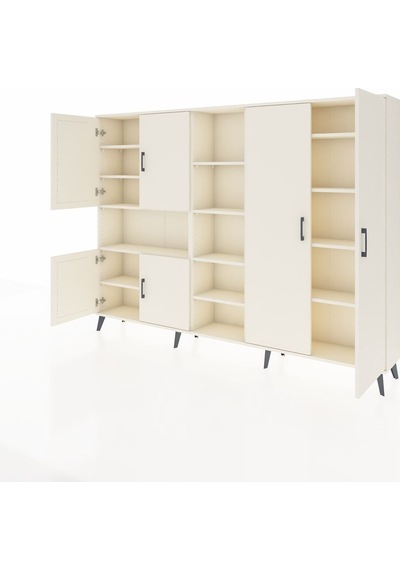 Arges Dolap 13 Raflı 6 Kapaklı 220x30x163 Aytaşı-aytaşı Aytaşı-aytaşı