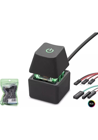 Nodar Nd2811 Masaüstü Bilgisayar Power Tuşu Rgb On Off Switch