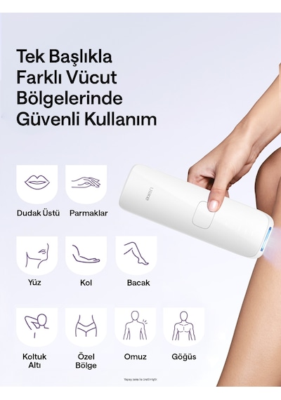 Ulıke Air 3 Ipl Lazer Epilasyon Cihazı Beyaz