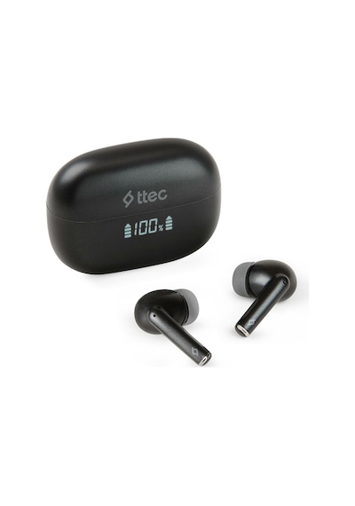 Ttec 2KM159S AirBeat Pro Anc Lcd Gerçek Kablosuz Tws Bluetooth Kulaklık Siyah