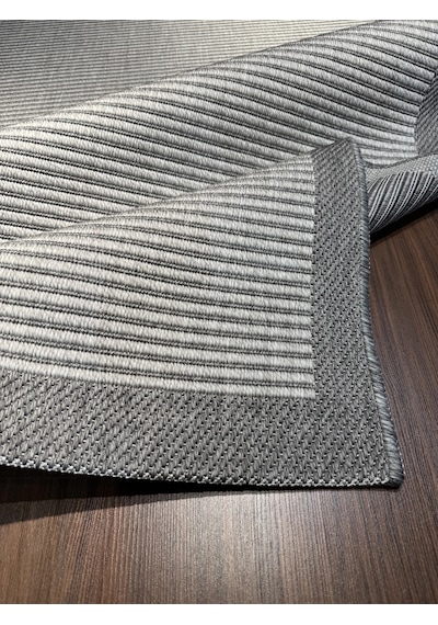 Mess Modern Dekoratif Yumuşak Dokulu Sisal Halı 3933 Gri Antrasit Çok Renkli