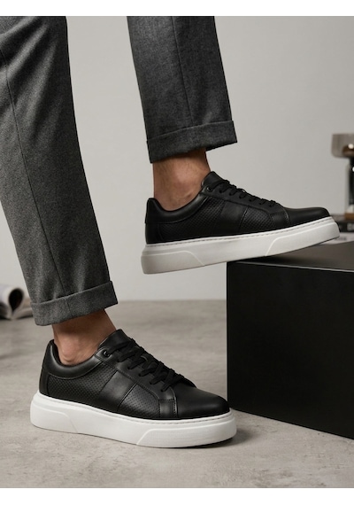 Boa Ba0247 Erkek Sneaker Günlük Casual Spor Ayakkabı Siyah