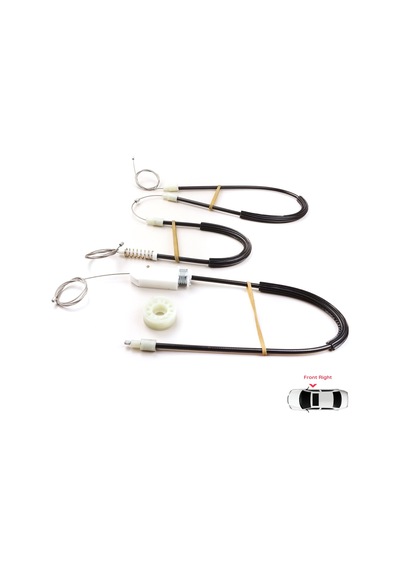 Sağ Cam Kriko Seti Mercedes Sl R230 2001-2012 Convertible İçin