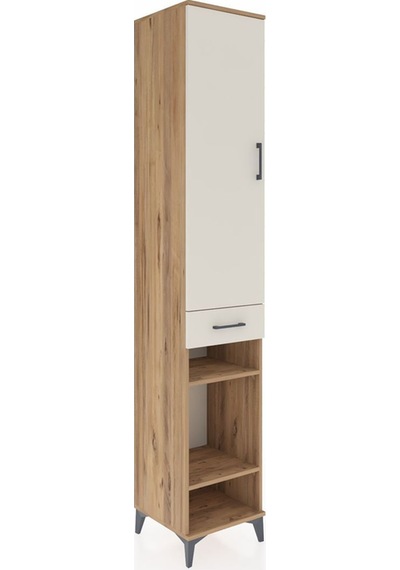 Hyperion Dolap 6 Raflı Tek Çekmeceli Tek Kapaklı 44x44x243 Çam-aytaşı Atlas Çam Hyperion Dolap 6 Raflı Tek Çekmeceli Tek Kapaklı 44x44x243 Çam-aytaşı Atlas Çam
