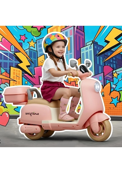 Wespina Akülü Kumandalı Motor Pembe Item Kod : Wpak5 Pembe