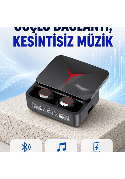 Ergonomik Tasarımlı Kablosuz Bluetooth Kulaklık Yüksek Ses Performansı Yeni Nesil 00