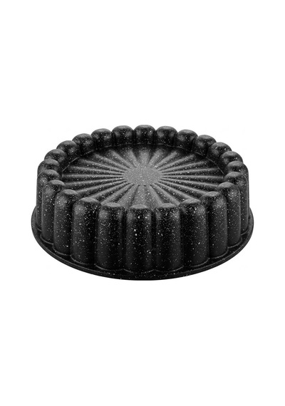 Acar Serendipity Dilimli Döküm Kek Tart Kalıbı Siyah Dg-11359/b