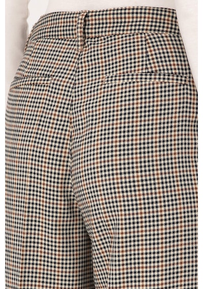 U.S. Polo Assn. Kadın Kahverengi Loose Fit Kanvas Pantolon 50315923-VR029