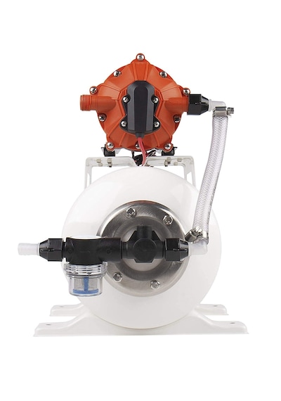 Seaflo Tanklı Hidrofor Seti. 8lt. Tekne Karavan Hidroforu. 24v