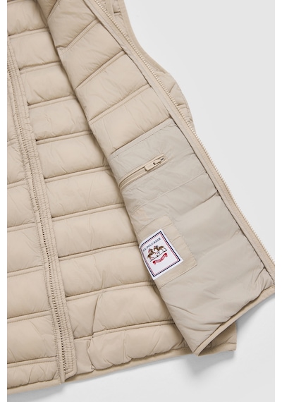 U.S. Polo Assn. Erkek Bej Yelek 50328196-vr137 Kemık