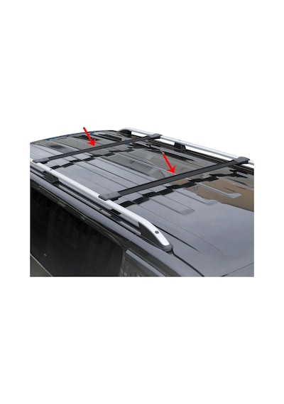 Vw Amarok Ara Atkı Siyah- Elegance V1 2 Parça 2010-2021