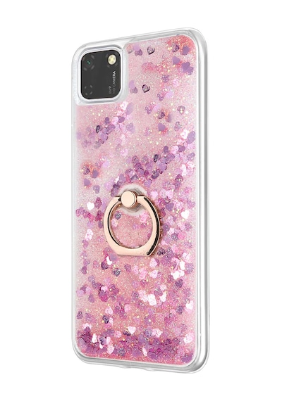 Microsonic Huawei Honor 9S Kılıf Glitter Liquid Holder