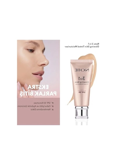 Işıltılı Aydınlatıcı Krem, 50 Spf, Cilt Tonunu Dengeleyen