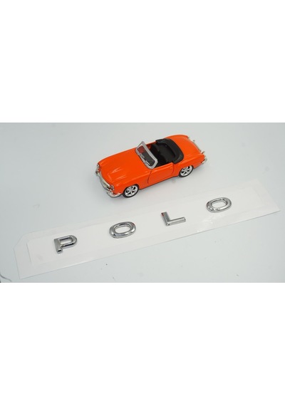 Vw Volkswagen Polo Mk7 2020 2021 3M 3D Yeni Nesil Bagaj Yazı Logo