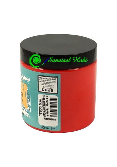 Cadence Very Chalky Home Dekor Ch49-Kırmızı Mercan500 Ml