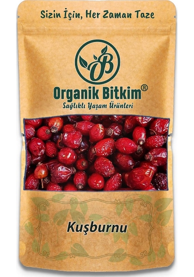 Organik Bitkim Kuşburnu Kurusu Yeni Mahsul 250 G