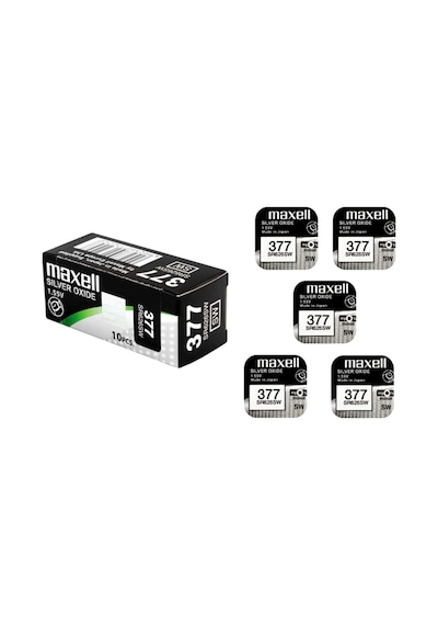 Maxell Sr626sw 377 Saat Ve Cihaz Pili - 5 Adet