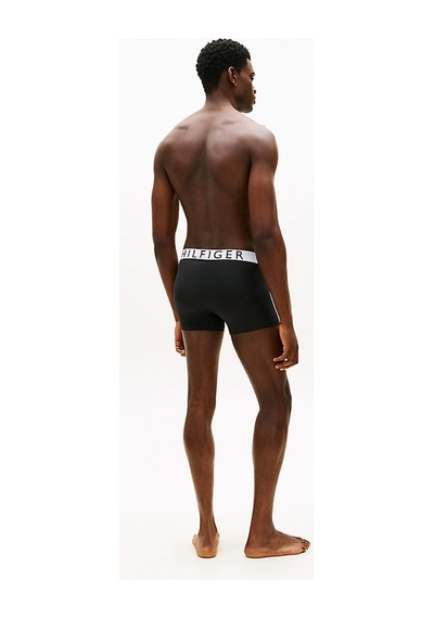 Tommy Hilfiger Erkek Cooling Tech Trunk Wb 3'lü Boxer Seti-16227 Siyah