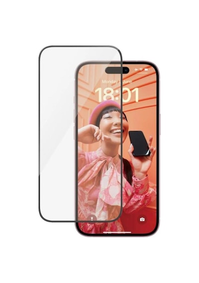 Panzerglass Apple iPhone 15 Uyumlu Ultra Geniş Uyum W. Kolay Hizalayıcı